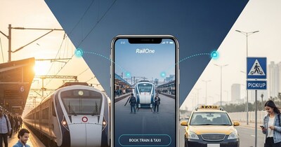 RailOne ऐप पर मिलेगी टैक्सी बुकिंग की सुविधा (AI Generated Image)