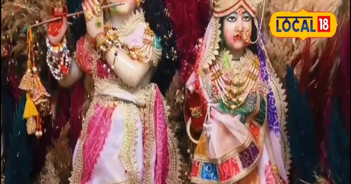 AI भी हुआ फेल! जोधपुर के रातानाडा कृष्ण मंदिर में फाल्गुन पर ठाकुरजी का अद्भुत श्रृंगार, फोटो देख लोग चौंके