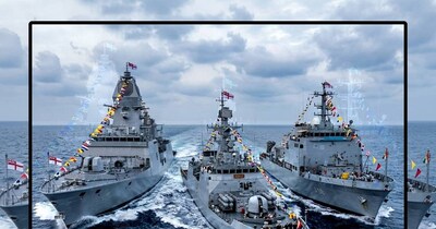 এক সপ্তাহে নৌবাহিনীতে যোগ দেবে ৩ 'শিকারী': ব্রহ্মোস ফ্রিগেট, অ্যান্টি-সাবমেরিন, সার্ভে ভেসেল