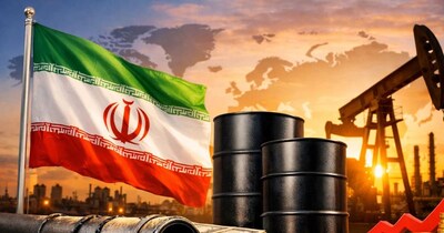 ईरान ने अमेरिका की तेल बेचने की छूट पर कहा कि उसके पास दुनिया को बेचने के लिए तेल नहीं है. (Image:AI)  