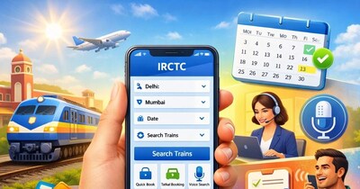IRCTC ऐप अपडेट: टिकट बुकिंग से लेकर खाना ऑर्डर तक अब सब कुछ मिनटों में. (Image:AI)