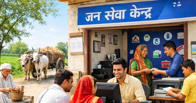 गांवों में बढ़ रहा जन सेवा केंद्र का नेटवर्क, युवाओं को मिल रहा नया रोजगार. (Image:AI)