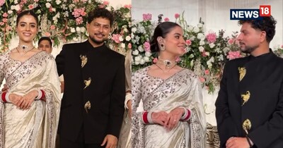 कुलदीप और वंशिका के इस रिसेप्शन में लखनऊ की रवायत और आधुनिकता का शानदार संगम देखने को मिला. 