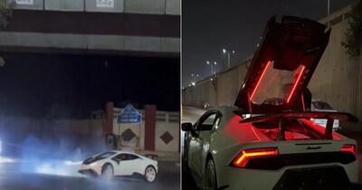 लैंबोर्गिनी का वायरल वीडियो