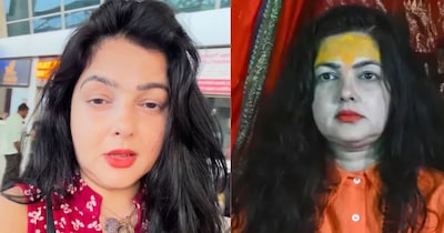 ममता कुलकर्णी का वीडियो वायरल हो रहा है.