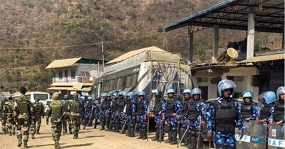 मणिपुर में हथियारों और विस्‍फोटकों का जखीरा बरामद किया गया है. इसके बाद सुरक्षाबलों को और सतर्क कर दिया गया है. (फाइल फोटो)