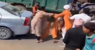 मथुरा वायरल वीडियो