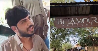 महू में युवती के आरोपों के बाद आरोपी डॉक्‍टर को पुलिस के हवाले कर दिया गया. 