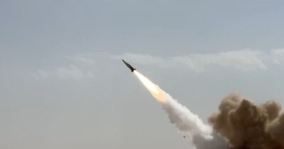 अमेरिका की प्रिसिजन स्ट्राइक मिसाइल ईरान के लिए समंदर में बनी काल. (वीडियो ग्रैब)