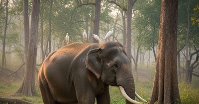 उत्तर प्रदेश का पीलीभीत अपनी प्राकृतिक खूबसूरती के लिए पूरी दुनिया में मशहूर है. (फोटो AI)