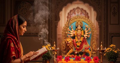 इससे साधक को देवी दुर्गा की आराधना करने में कोई बाधा नहीं आती है. (फोटो AI)