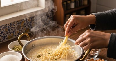 इस ट्रिक से आप सिर्फ 10 मिनट में सेवई तैयार कर सकते हैं. AI फोटो