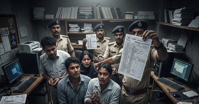 ये गैंग बाकायदा काल सेंटर बनाकर छात्रों को निशाना बनाता था. (फोटो AI)