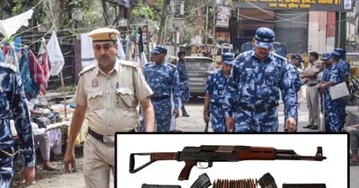 अमृतसर में पुलिस का एक्‍शन.  