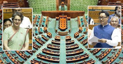 प्रियंका रिजिजू के बीच संसद में डिबेट देखने को मिली. 