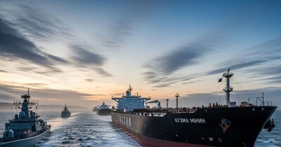 रूसी तेल टैंकर ब्र‍िटेन के तट से होकर गुजरे. (AI Image)