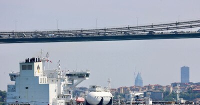 रूसी तेल टैंकर व्लादिमीर मोनोमख. फोटो- रायटर