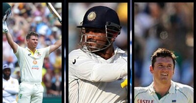 टेस्ट क्रिकेट में एक दिन में डबल सेंचुरी लगाने वाले बैटर 