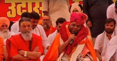 शंकर करौली बाबा नया उदासीन अखाड़े का बने महामंडलेश्वर.