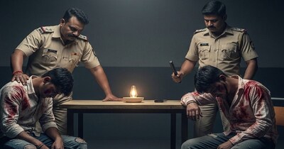 सीतामढ़ी में पुलिस की बर्बरता, दो युवकों को चोर बताकर बेरहमी से पिटाई का आरोप (AI जेनरेटेड)