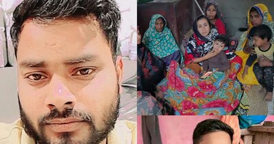 सीतापुर के शख्स का आया शव. 