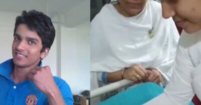 हरीश राणा को अंत‍िम व‍िदा देते हुए तिलक लगाती हुईं ब्रह्मकुमारी बहनें.  जानें स‍िस्‍टर लवली ने क्‍या बताया? 