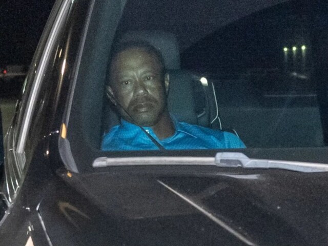 8 घंटे जेल में बिताने के बाद रिहा हुए टाइगर वुड्स, रात को ट्रक से टकराई कार 