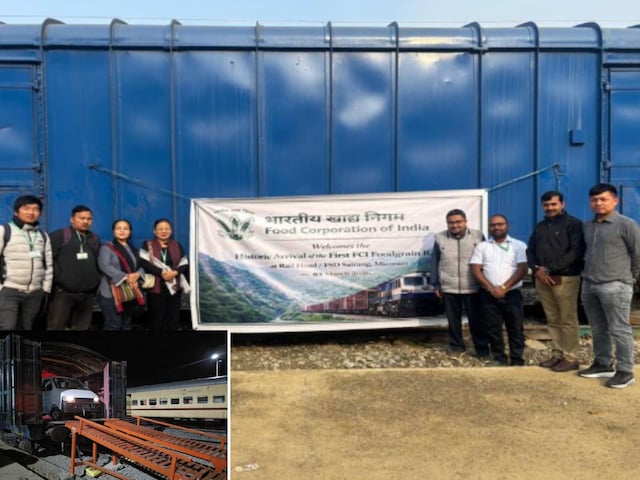 भारतीय रेलवे ने बनाया रिकार्ड, ट्रेन से मिजोरम में पहली बार पहुंचाई ये चीज