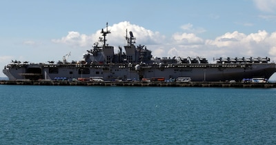 अमेरिका अपने यूएसएस त्रिपोली को ईरान की तरफ रवाना कर रहा है. फाइल फोटो- रायटर