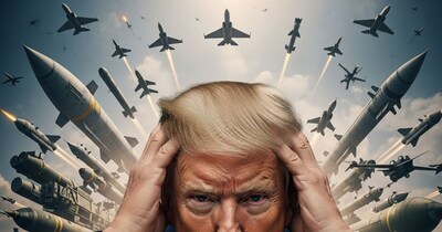 ईरानी चक्रव्यूह में फंसे डोनाल्ड ट्रंप. (AI Generated)