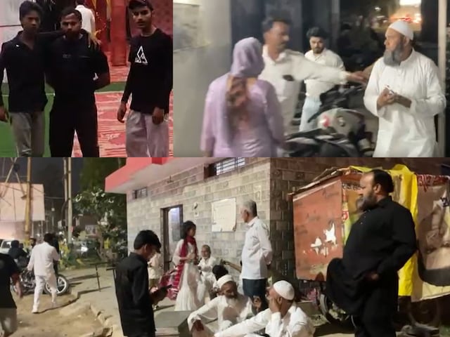 खाने खा रहे थे दूल्हा-दुल्हान, तभी चिल्लाते हुए भागा भाई, बोला- 'ये लोग तो...'