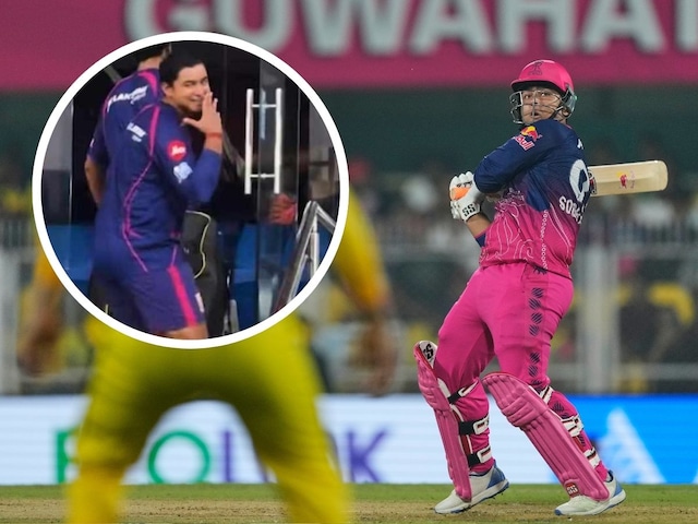 Vaibhav Suryavanshi's flying kiss went viral after the match...who was it?