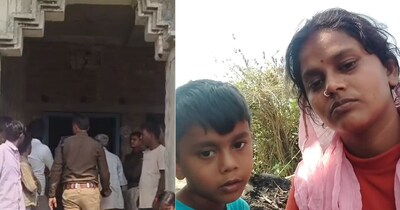 महिला अपने बेटे के साथ रील बनाती थी.