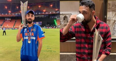 वरुण चक्रवर्ती ने फिर पाकिस्तान को किया ट्रोल.