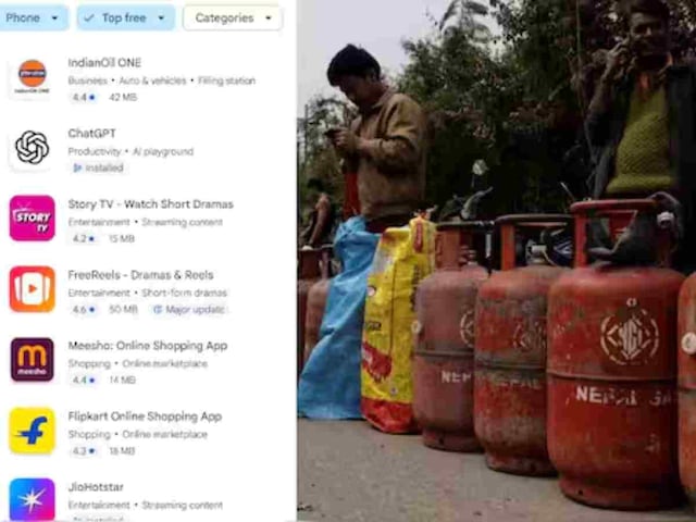 গ্যাস বুকিং অ্যাপ প্লে স্টোরে 1 নম্বরে, নতুন রেকর্ড তৈরি করে, ChatGPT পিছিয়ে