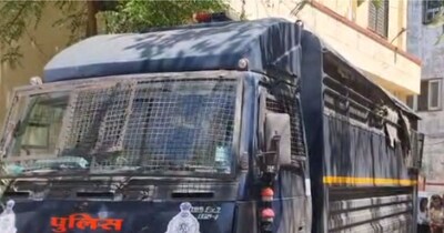 कड़ी सुरक्षा के बीच इंदौर के फैमिली कोर्ट में पेश हुआ नारायण साईं