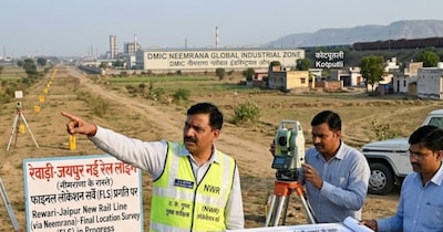 जयपुर-रेवाड़ी नई रेल लाइन वाया नीमराणा