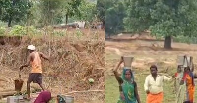 मध्य प्रदेश के सीधी जिले में जल संकट