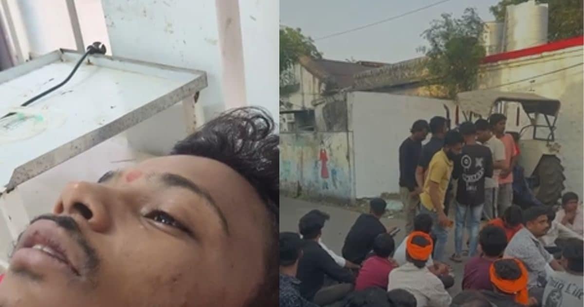 खाकी का खौफनाक चेहरा, सोशल मीडिया पोस्ट पर युवक पर बरसाए लात-घूंसे, बेरहमी से पिटाई