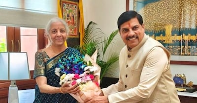 वित्तमंत्री निर्मला सीतारमण से मिले CM मोहन यादव
