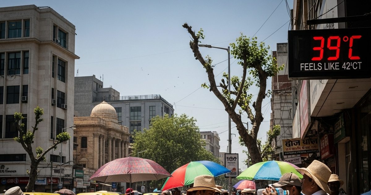 दिल्ली में आज 40°C तक तापमान, हीटवेव अलर्ट नहीं