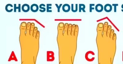 पैरों की उंगलियों में कई गहरे राज. 