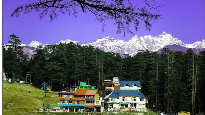 Khajjiar, Himachal Pradesh — Mini Switzerland of India Khajjiar’s lush green meadows, dense pine forests and a small lake in the middle make it look straight out of Switzerland. In winter, a layer of snow adds to the European charm. (Credits: Instagram/ @iamjatinsahotra) 