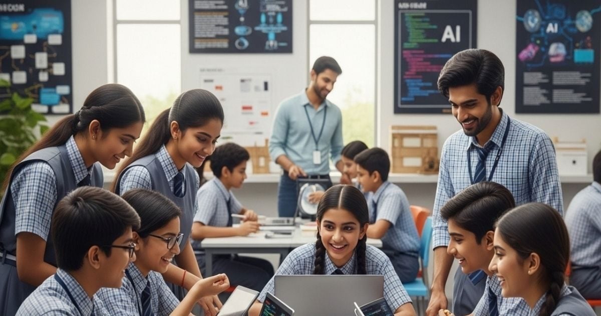 AI Education: इंटरनेट के ‘मायाजाल’ में अब नहीं भटकेंगे बच्चे, स्कूलों में पढ़ना होगा एआई का ‘ककहरा’