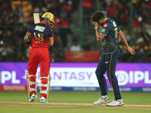 Kohli's account was not even opened...the biggest turning point of the RCB-GT match