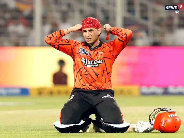 सनराइजर्स के अभिषेक शर्मा पर गिरी गाज, मैच फीस में कटौती के साथ मिली ये सजा