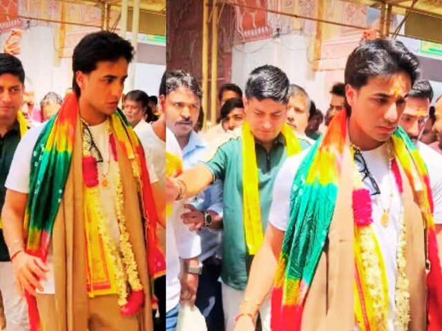 Abhishek Sharma's slippers stolen when he came to visit Vrindavan, got angry