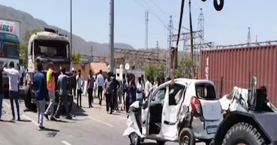 उदयपुर में सड़क हादसा