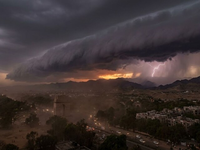 पाक से भारत तक 1000 KM आसमान में अंधेरा, आ रहा संकट, दिल्ली में IMD की चेतावनी