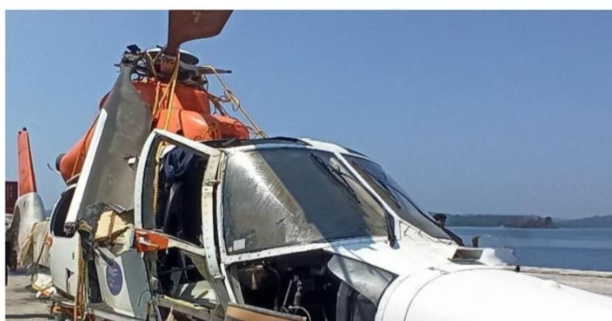 बीच समंदर में क्रैश हुए पवन हंस हेलीकॉप्टर का स्विच OFF मिला, दो महीने बाद पता चली हादसे की वजह